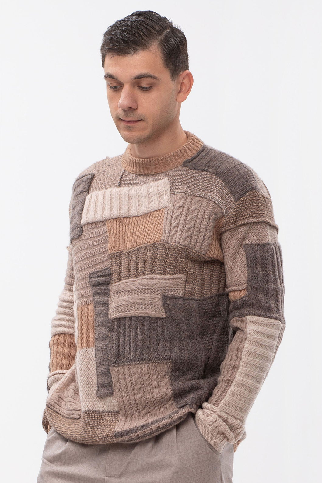 Chunky Patchwork sweater